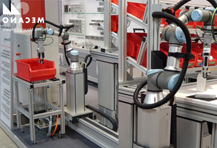 Cooperative robots assist the entire process